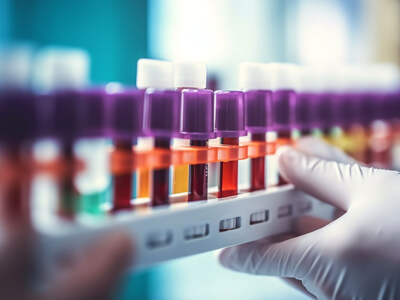 blood test equipment in hospital - sml image